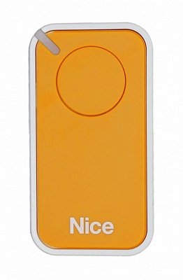 Пульт дистанционного управления 1-но канальный, динамический код NICE INTI1Y желтый - Пульты для ворот и шлагбаумов